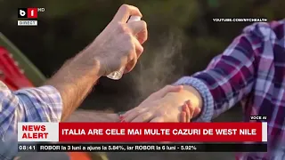 FOCAR de WEST NILE în Europa