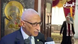 محافظ شمال سيناء يزور كنيسة الضاحية لتهنئة الإخوة المسيحيين بعيد القيامة المجيد