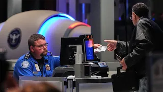 TSA officers no longer allowed to sit down while checking boarding passes and IDs