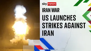 US attacks Iran after drone strike in the Strait of Hormuz