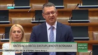 Bačevac tražio više Bošnjaka u pravosuđu