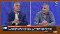 #ElPeriodista: la yerba mate Kraus recibió el "Premio Exportar"