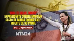 “God save you, Mary” Former president recounts Maria Corina’s touching gesture upon her father’s ...
