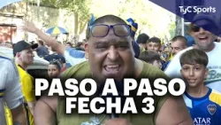 PASO A PASO - FECHA 3 ⚽ La VOZ de los HINCHAS de BOCA, INDEPENDIENTE, SAN LORENZO y más