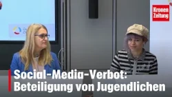 Social media ban: Youth participation process launched | krone.tv NEWS