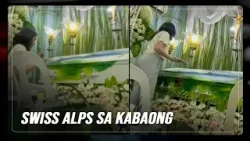 Babae dinisenyuhan ng Swiss Alps ang kabaong ng ina na pangarap makarating sa Switzerland