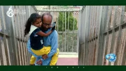 Un sympathisant de l'UMP témoigne de son soutien en vue des élections présidentielles.