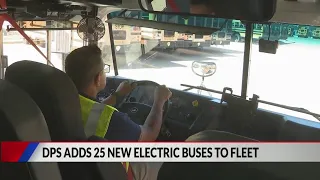 Denver Public Schools has 25 new electric buses just ahead of the school year