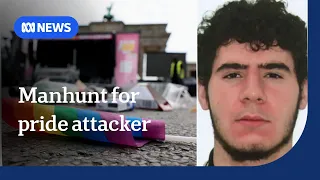 Berlin manhunt after suspect linked to 'Islamist scene' attacks pride event | ABC NEWS