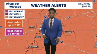 High heat and humidity continues through tomorrow!