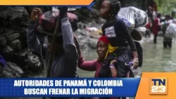 Autoridades de Panamá y Colombia buscan frenar la migración