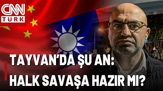 CNN TÜRK Çin'in Hedefindeki Topraklarda! Tayvan Halkı Savaşa Hazır Mı?