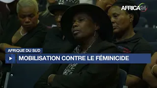 Afrique du Sud : des manifestants se mobilisent contre le féminicide