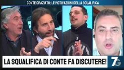 CONTE GRAZIATO: LE MOTIVAZIONI DELLA SQUALIFICA, STUDIO DIVISO SULLA DECISIONE!