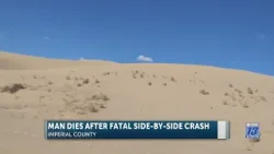 One dead, one injured in crash in Imperial Sand Dunes