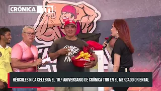Who was crowned the Nica Hercules of the Oriental Market?