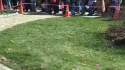 Церковь в Вест-Хартфорде ежегодно проводит охоту за пасхальными яйцами.