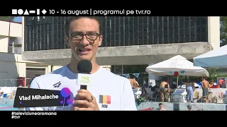 Vlad Mihalache vă așteaptă la Campionatele Europene de Nataţie 2026,  în direct la TVR Sport şi TVR1