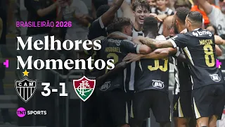 DOIS GOLS EM DOIS MINUTOS E APAGÃO TRICOLOR! ATLÉTICO-MG 3 X 1 FLUMINENSE