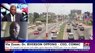 Star Oil leads fuel price cuts after govt absorbs GHs2 per litre on diesel | Business Live (3-8-26)