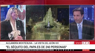 🔴 MONTEOLIVA ON THE POPE'S VISIT: "WE ARE PLANNING FOR A CAPACITY OF 7 MILLION PEOPLE"