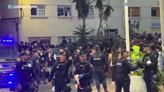 Situación alarmante en Ceuta: controles policiales y masificación de ilegales