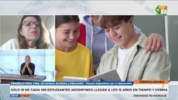 Anabella Diaz  - Solo el 19 por ciento de los estudiantes argentinos llegan en tiempo y forma