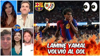 LAMINE YAMAL dio un MASTERCLASS en la VICTORIA CONTUNDENTE ante el RAYO VALLECANO | La Liga Al Día