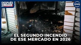 Incendio destruye 17 locales en el mercado modelo de Santiago y otros temas | DESPUÉS DE LA NOTICIA