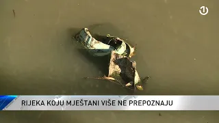 Ono što je nekada bila Tinja, rijeka na kojoj su se mještani kupali, danas je ekološki incident
