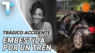 ERNESTINA PAIS HAS DIED: her car was struck by a train