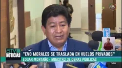 Morales viaja a la cumbre del ALBA en Venezuela en un vuelo chárter, Montaño cuestiona el origen