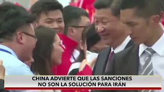 🇮🇷 IRÁN | China advierte sobre las consecuencias de profundizar las sanciones