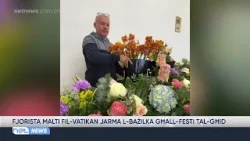 Fjorista Malti fil-Vatikan jarma l-bażilka għall-festi tal-Għid Fjorista Malti fil-Vatikan jarma l-bażilka għall-festi tal-Għid