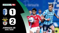 Resumo: Vizela 1-2 Benfica B - Liga Portugal Meu Super | sport tv