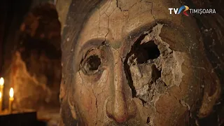 The Gorunești Outlaw Church has paintings with gouged-out eyes. Are witches to blame? #HiddenHist...