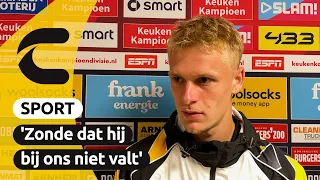 Mathijs Marschalk's reaction after Vitesse - Almere City (0-3) | Connect