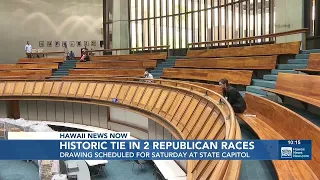 Two Hawaii legislative primary races end in ties. Here’s how the winners will now be chosen