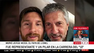 🔴 MURIÓ JORGE MESSI: ESTABA INTERNADO EN UNA CLÍNICA DE ROSARIO