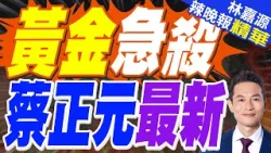 貴金屬市場急剎車 現貨黃金下挫 | 黃金急殺 蔡正元最新 | 蔡正元.介文汲.張延廷深度剖析【林嘉源辣晚報】精華版@中天新聞CtiNews