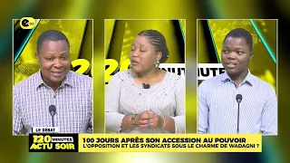 100 jours après son accession au pouvoir : l'opposition et les syndicats sous le charme de WADAGNI ?