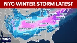 NYC weather update: When will snow be the heaviest during Sunday's winter storm?