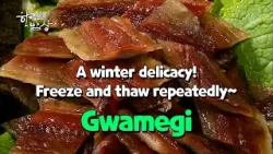 [SUB] Chewy texture, a winter delicacy! Gwamegi [Korean Dining Table] | KBS WORLD TV 111227