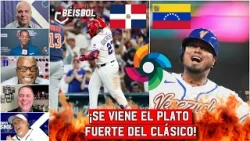 REPÚBLICA DOMINICANA Y VENEZUELA SE TIENEN GANAS. Se quieren ver YA en el CLÁSICO | ESPN Beisbol