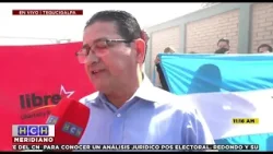 Empleados de medios de comunicación estatales protestan en TGU con diversas demandas laborales