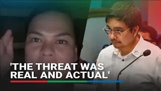 Lotoc says VP Sara's threat was 'serious, real'