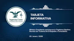 Tarjeta informativa 05 de enero 2026 Tarjeta informativa 05 de enero 2026