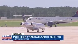 Управление гражданской авиации Джексонвилла стремится организовать трансатлантические рейсы в аэр...