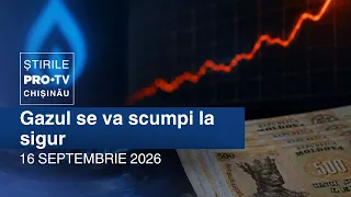 PRO TV News (5:00 PM) | GAS PRICE HIKE IS CERTAIN | Moldova