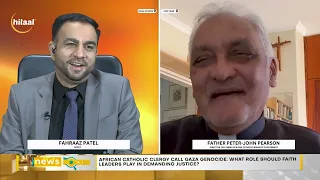 Father Pearson speaks on Gaza and statement by Pastors against Genocide